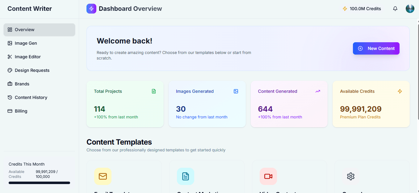 Content Writer screenshot 2
