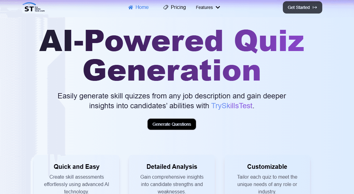 TrySkillsTest screenshot 1